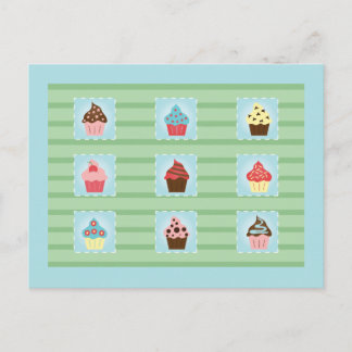 Charming Cupcakes Postcard