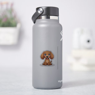 Charming Dachshund, Kawaii Adorableness, Small