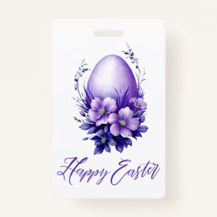 Charming Easter Egg Badge