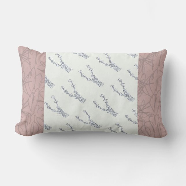 Charming Enchantment Lumbar Pillow (Front)