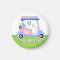Charming Feminine Golf Cart Clubs Monogram Name 