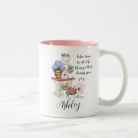 Charming Floral First Name Motivational