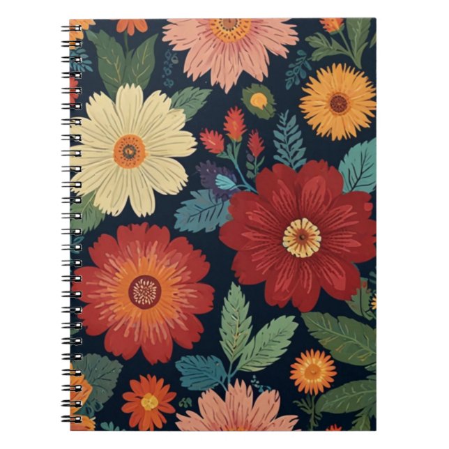 Charming Floral Notebook (Front)