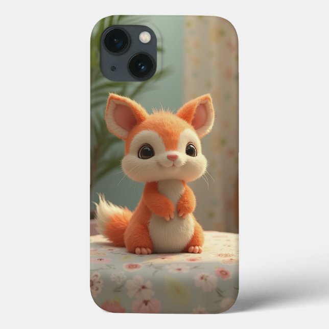 Charming Fox iPhone 13 Coque (Verso)
