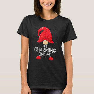 Charming Gnome Matching Family Group Christmas Par T-Shirt