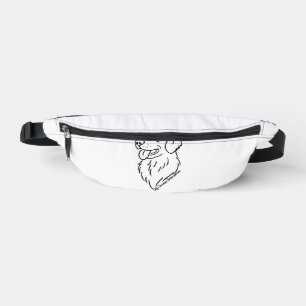 Charming Golden Retriever Fanny Pack