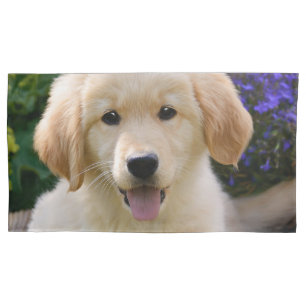 Charming Goldie Retriever Dog Puppy - Pillowcover Pillowcase