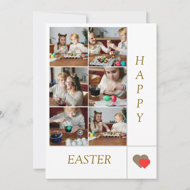 Charming Greeting Card – Celebrate Easter (Front)