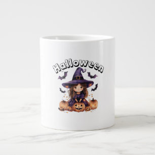 Charming Halloween Witch Specialty Mug