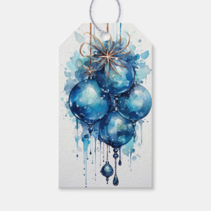Charming Harmonies: Shades of Blue Gift Tags