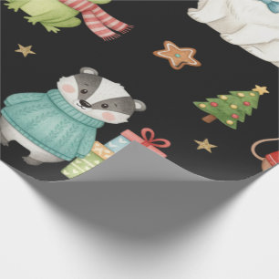 Charming Holiday Gathering Festive Gift Wrap