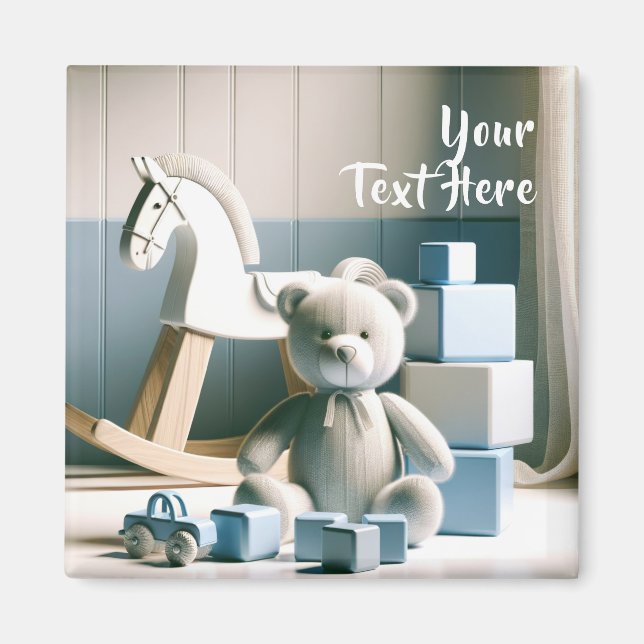 Charming Kids' Room with Toys Magnet (Front)