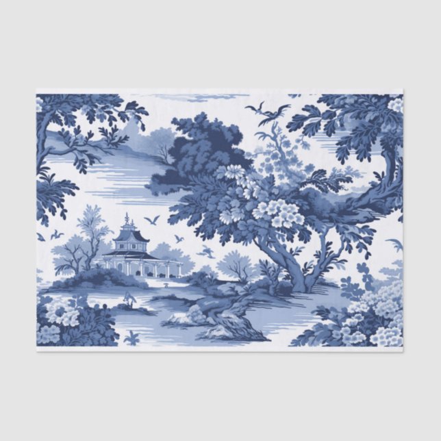Charming Landscape on a crumpled paper (Front)