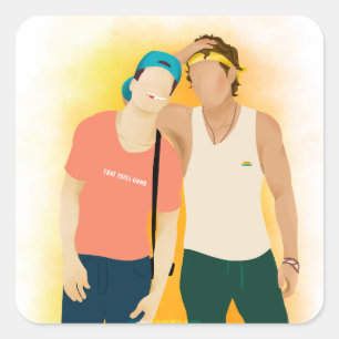 Charming Like Us - AC Square Sticker