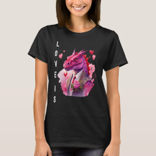 Charming Love is With Heart Animal Valentine's day T-Shirt