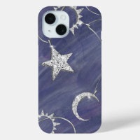 Charming Mystique | Silver Moon Stars Sun Amulet