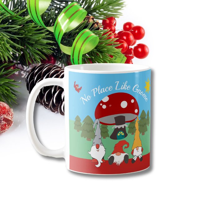Charming “No Place Like Gnome” Mug (Creator Uploaded)