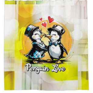 Charming Penguin Couple