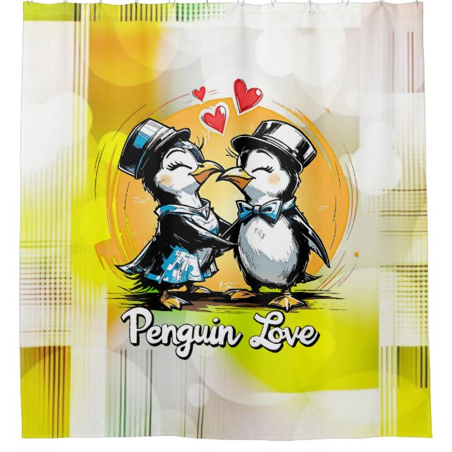 Charming Penguin Couple (Front)
