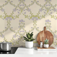 Charming Periwinkle Lilac & Green