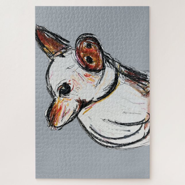 Charming Pig Puzzle par Molly Magdalain (Vertical)