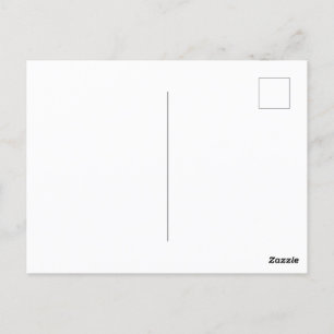 Charming Postcard-Size Birthday Invitation Card