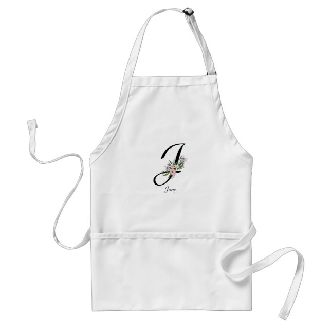 Charming Retirement Keepsake Personalized monogram Standard Apron (Front)