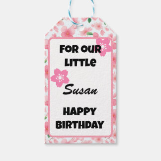 Charming Sakura Blossoms Gift Tags