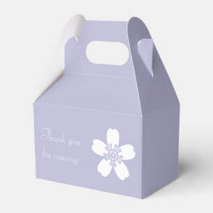Charming Sakura in Lavender Favour Box
