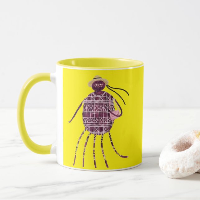 Charming Spider Lady Mug (With Donut)
