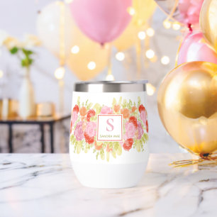 Charming Spring Pastel Floral Watercolor Art