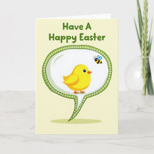 Charming Springtime Bird Card