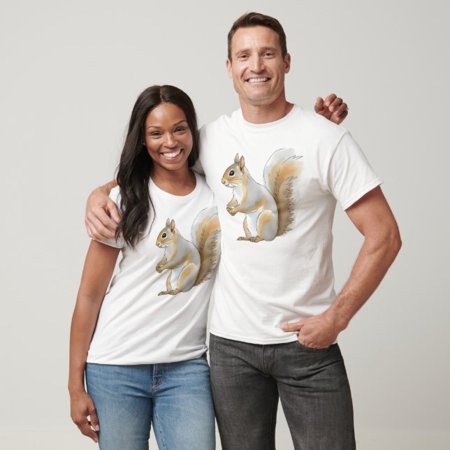 Charming Squirrel T-Shirt (Unisex)