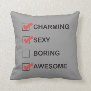 Charming Throw Pillow