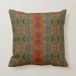 Charming Tuscan style Autumn colours nature Throw Pillow