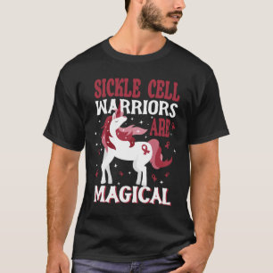 Charming Unicorn Sickle Cell Warriors Are Magical T-Shirt