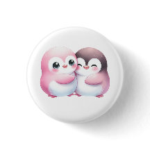 Charming Valentine Kawaii Buttons