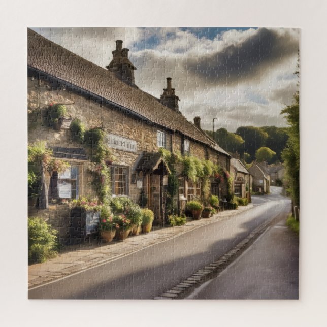 Charming Village Escape Jigsaw Puzzle (Vertical)