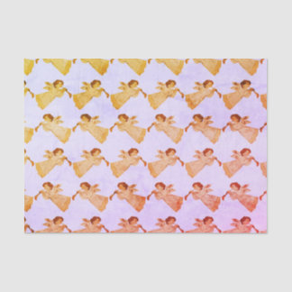 CHARMING VINTAGE CHRISTMAS ANGELS TISSUE PAPER