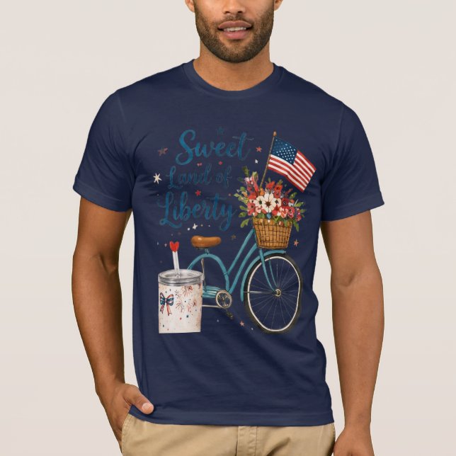 charming vintage-inspired design T-Shirt (Front)