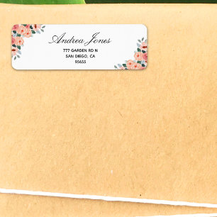Charming Watercolor Floral Garden Baby Shower