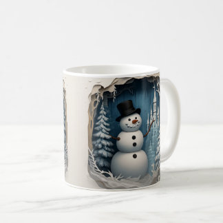 Charming Winter Snowman – Cozy Holiday Coffee mug