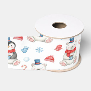 Charming Winter Wonderland Gift Collection Grosgrain Ribbon