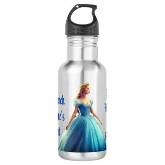 Charming Young Girl Design - 18-Oz 532 Ml Water Bottle