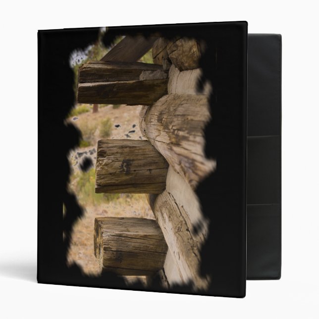 Charred Edge Cabin Black BG Binder (Front/Inside)