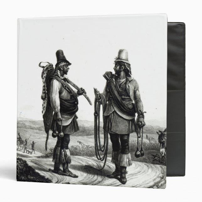 Charrua Indians Binder (Front/Inside)