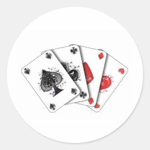 chart classic round sticker