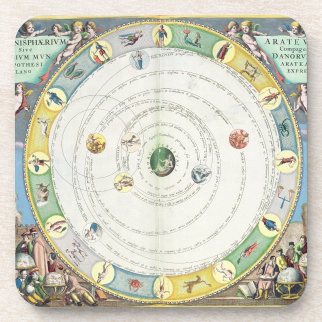 Chart describing the Movement of the Planets, from Coaster (Front)