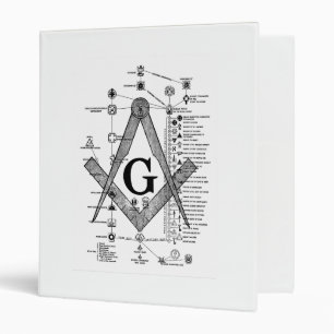 Chart of Masonic Degrees Binder