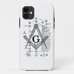 Chart of Masonic Degrees Case-Mate iPhone Case